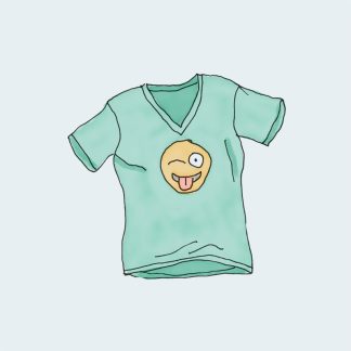 T-Shirt with Logo L